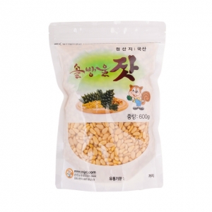 춘천잣농산,솔방울잣 백잣600g  국산